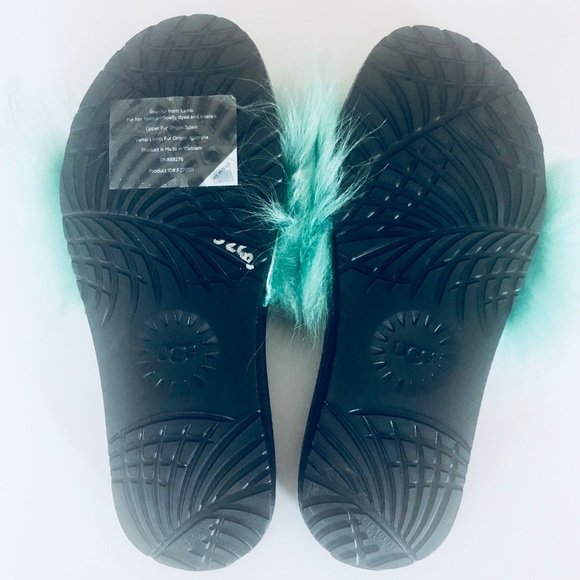 UGG Real Rabbit Fur Slides - Picture 4 of 4